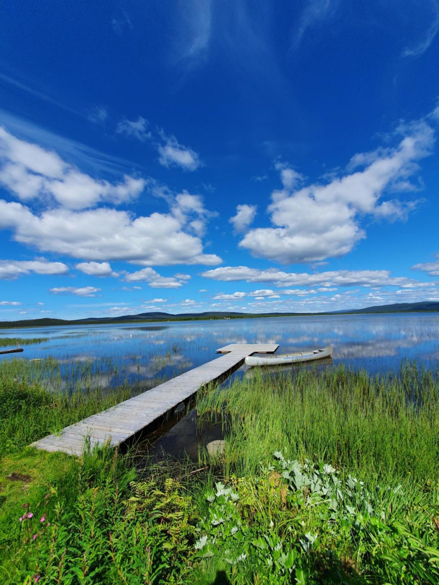 Camp Caroli Wooden Cabins Jukkasjärvi Exteriér fotografie