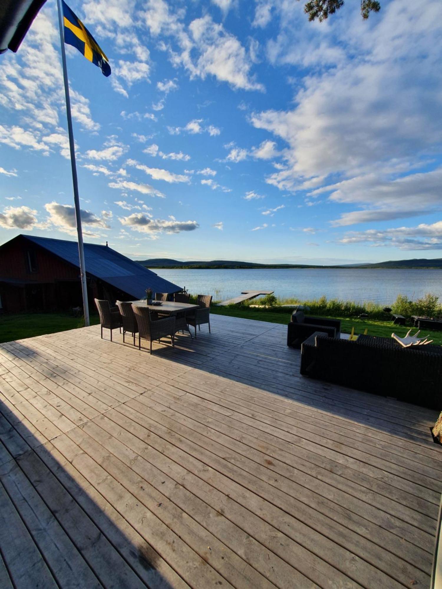 Camp Caroli Wooden Cabins Jukkasjärvi Exteriér fotografie