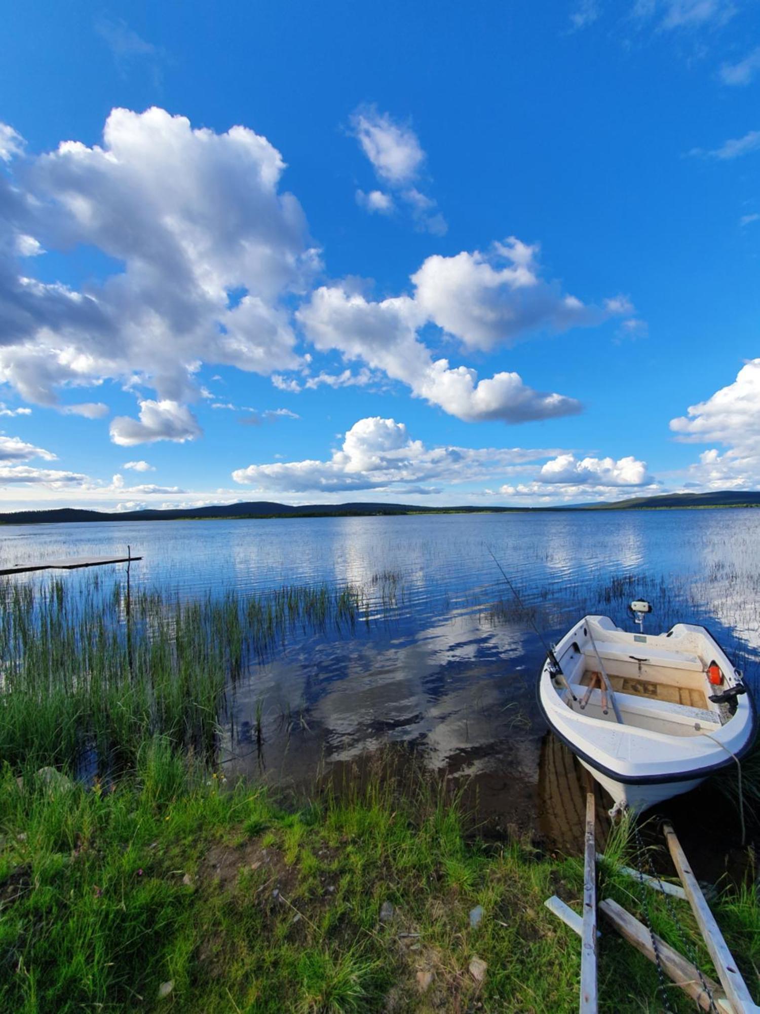 Camp Caroli Wooden Cabins Jukkasjärvi Exteriér fotografie